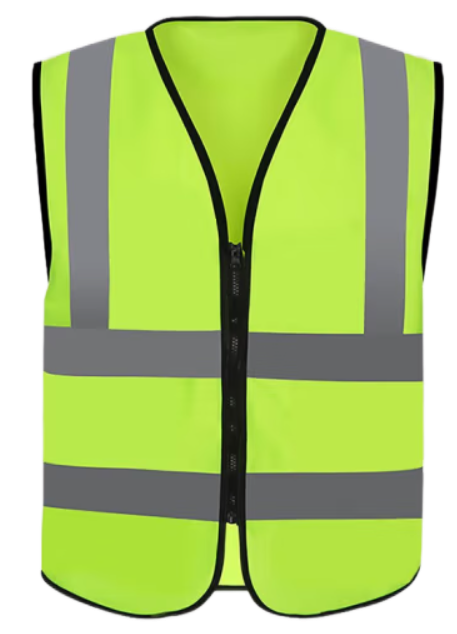 Zipper Safety Vest